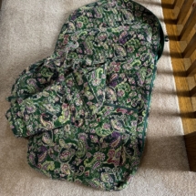 Vera Bradley garment bag and duffle- like new